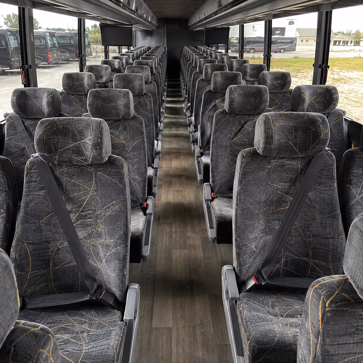 gilbert charter bus interior
