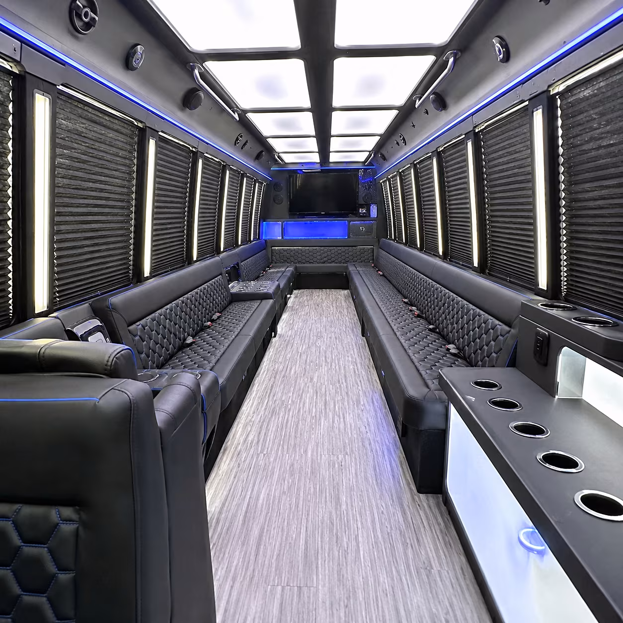 gilbert party bus rentals inside