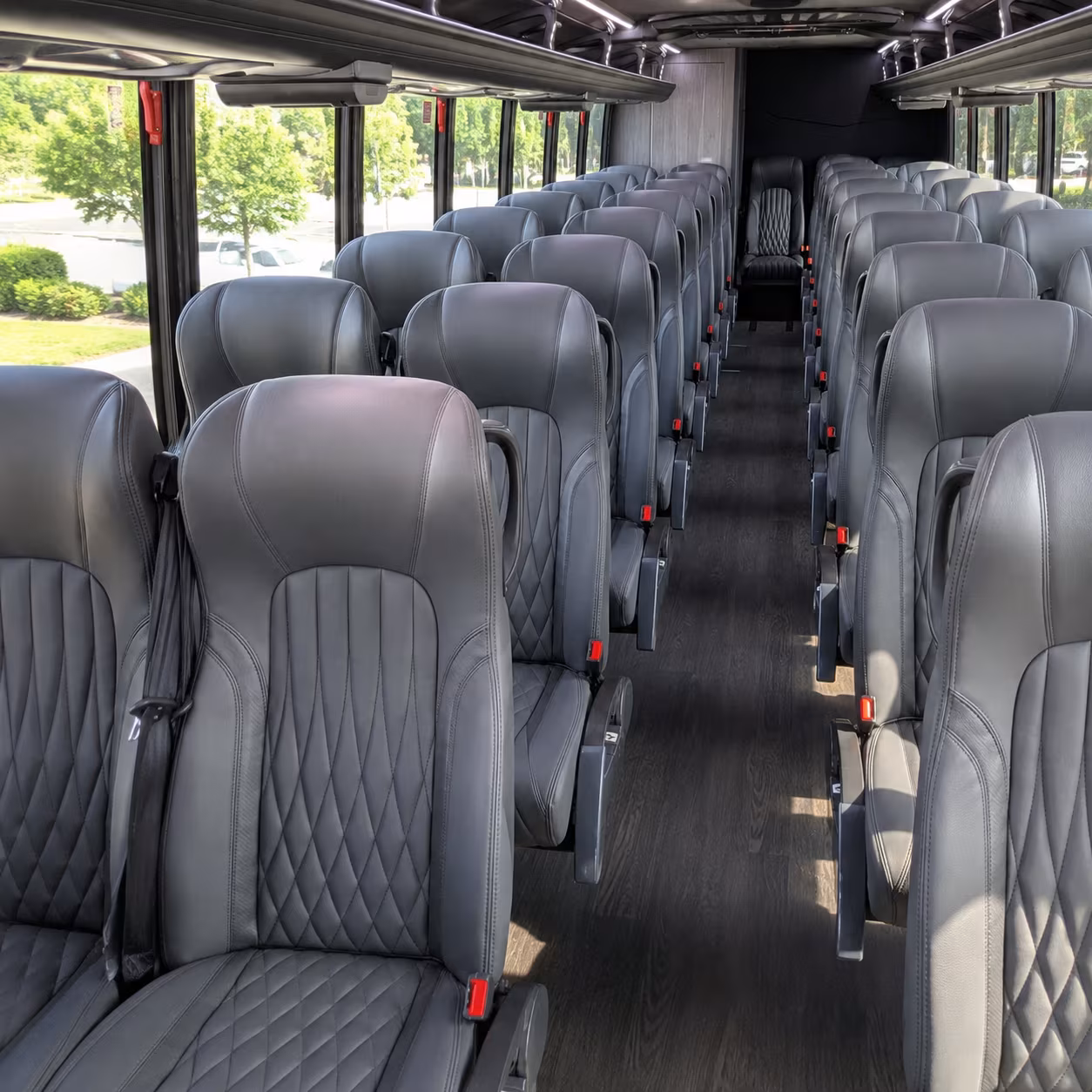 gilbert private event transportation onboard seating